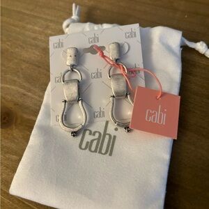 NWT Cabi Stirrup Earrings